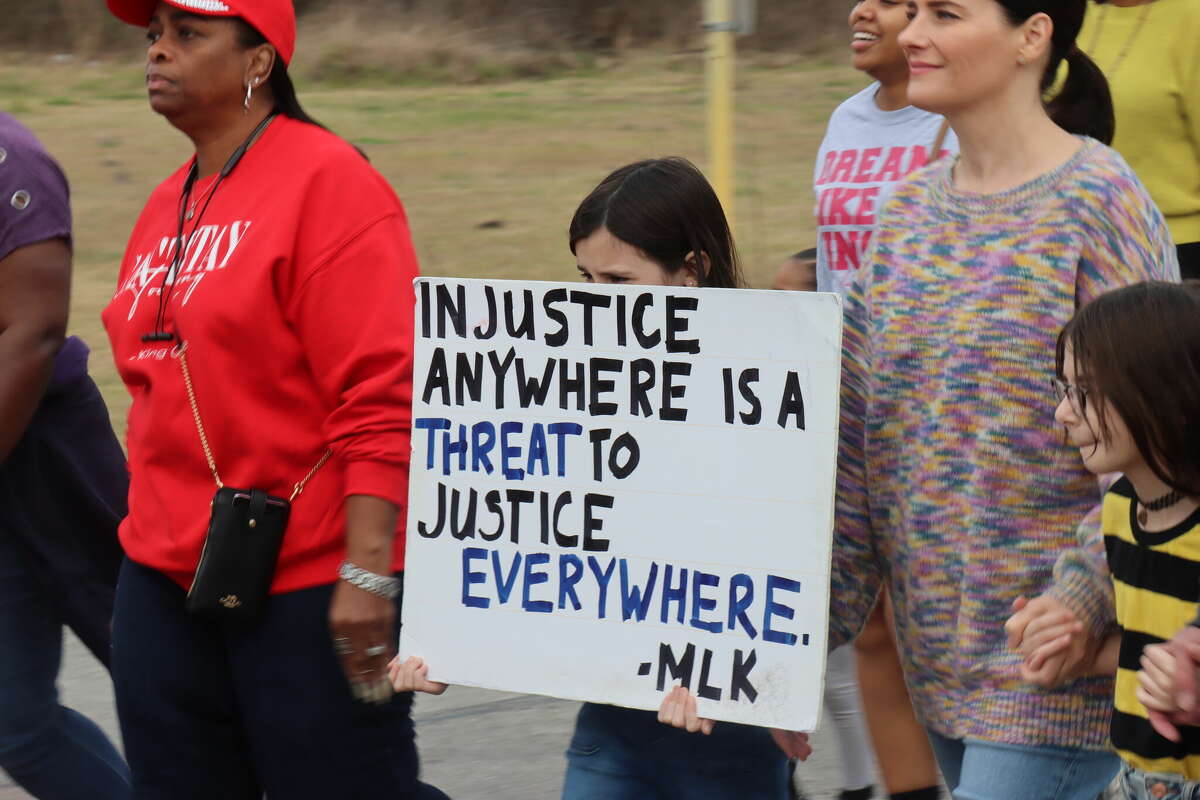 Orange's annual MLK Day march was held on Monday, Jan. 16, 2023. It started at Mount Sinai Baptist Church and ended at the Riverfront Boardwalk and Pavilion.
