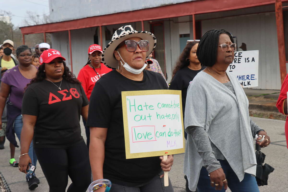 Orange's annual MLK Day march was held on Monday, Jan. 16, 2023. It started at Mount Sinai Baptist Church and ended at the Riverfront Boardwalk and Pavilion.