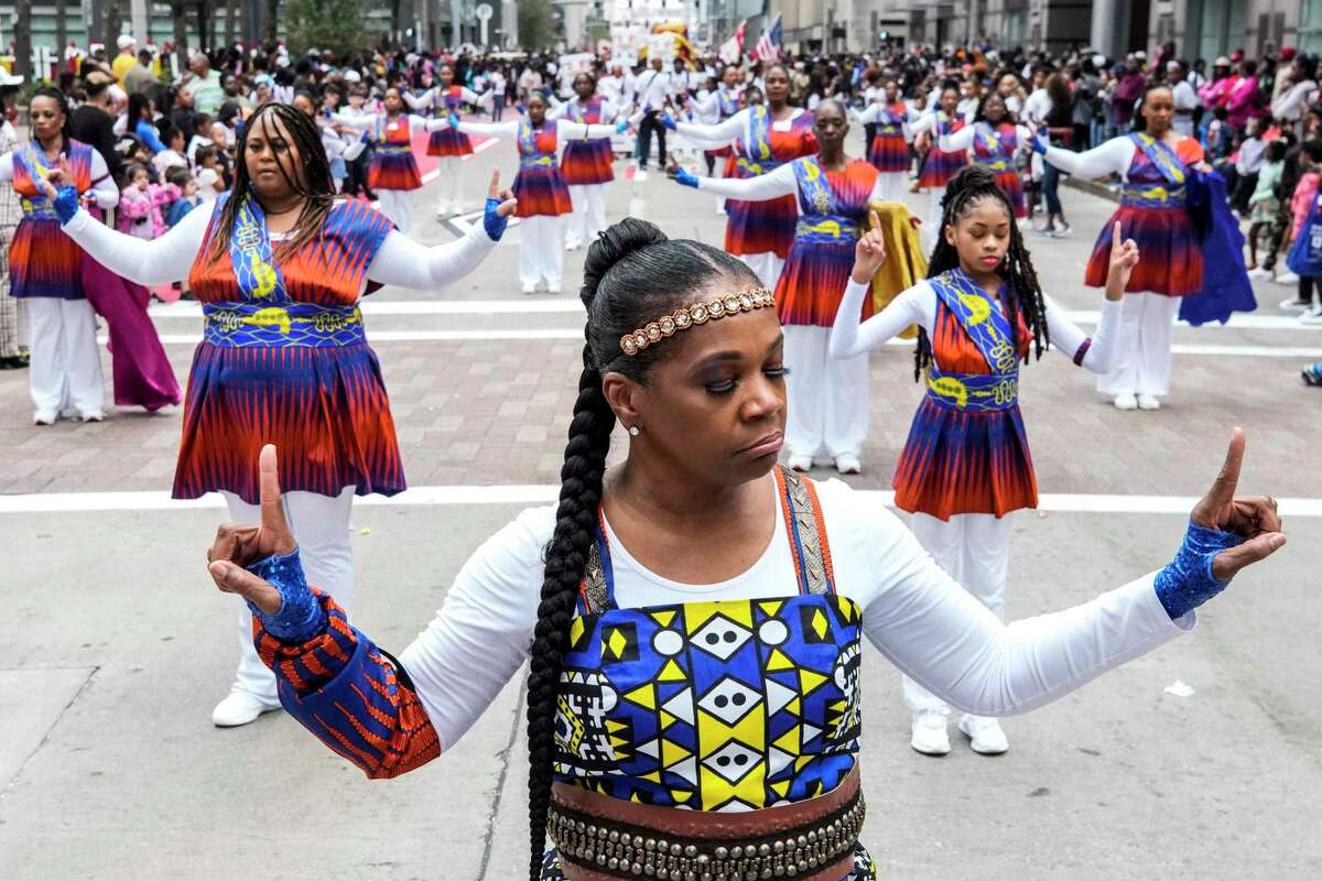 Houston celebrates MLK Day with Black Heritage Society parade