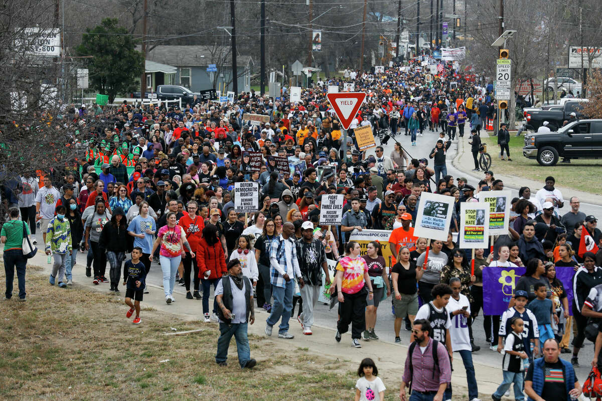 San Antonio's MLK Day march among US's largest once again