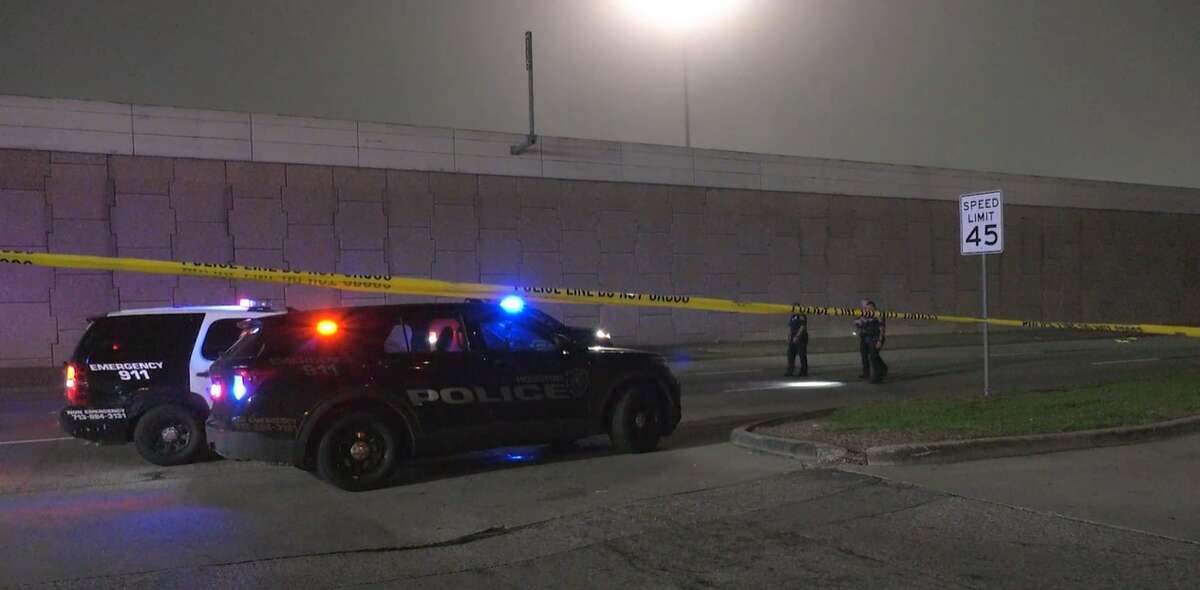 A Houston Police Department patrol vehicle fatally struck a woman while responding to a shooting call. 