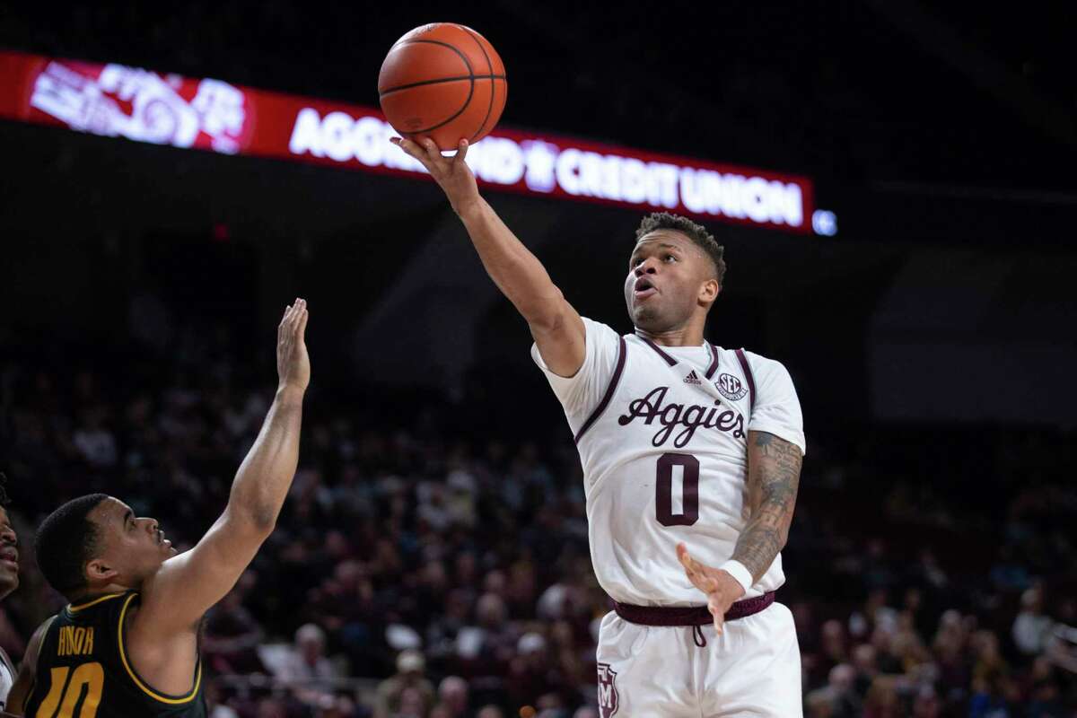 Guard Dexter Dennis has contributed to A&M’s 4-0 SEC record after arriving from Wichita State.