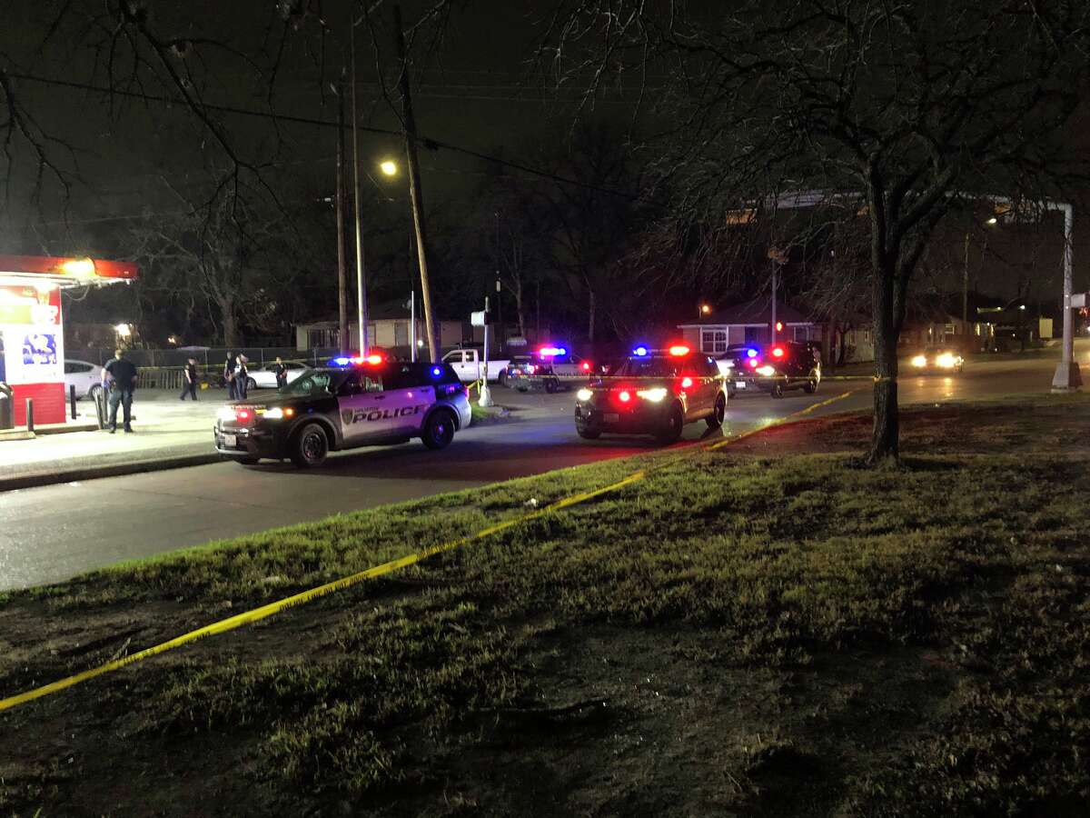 Four people were injured in a shooting in the 6700 block of Lockwood on Tuesday, Jan. 16, 2022, according to the Houston Police Department.