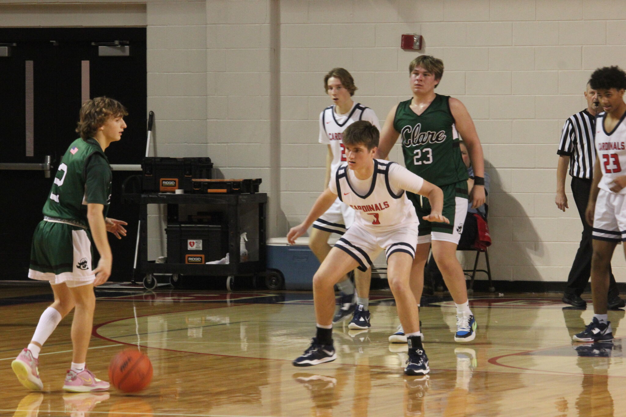 It was a nonleague night for Big Rapids’ boys basketball team