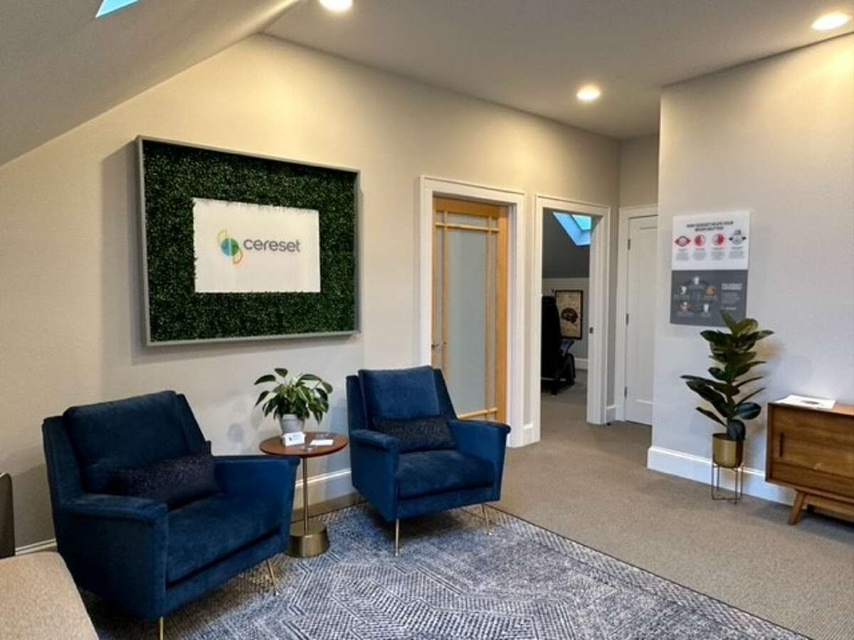 Crista Mathew recently opened Connecticut’s first Cereset center in Westport. The noninvasive neurotechnology helps the brain relax and rebalance itself.