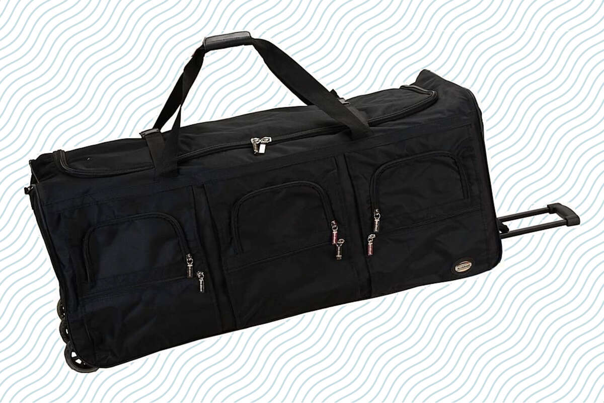 Rockland Rolling Duffel Bag, Black, 40-Inch — $31 ($121 off; originally $140)