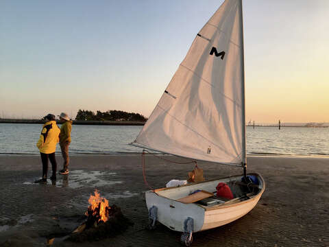 Partying on a secret Bay Area island exposed by king tides