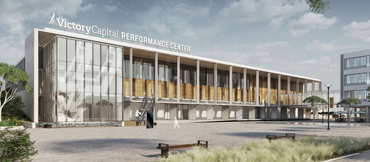 Renderings of the Victory Captial Performance Center which is set to open in summer 2023.
