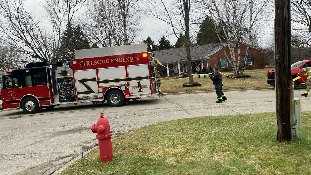 Fire departments responded to a possible structure fire on 901 Dexter Street in Big Rapids.