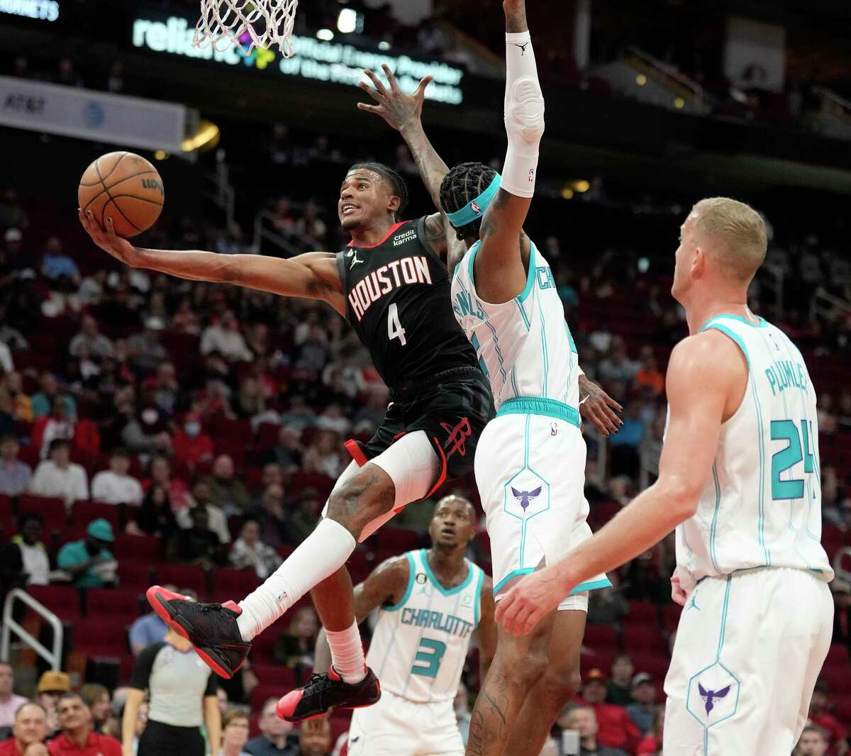 Jalen Green matched his career high with 41 points Wednesday, but it wasn't enough for the Rockets to end their long losing streak, which reached 12 games after the loss to the Hornets.