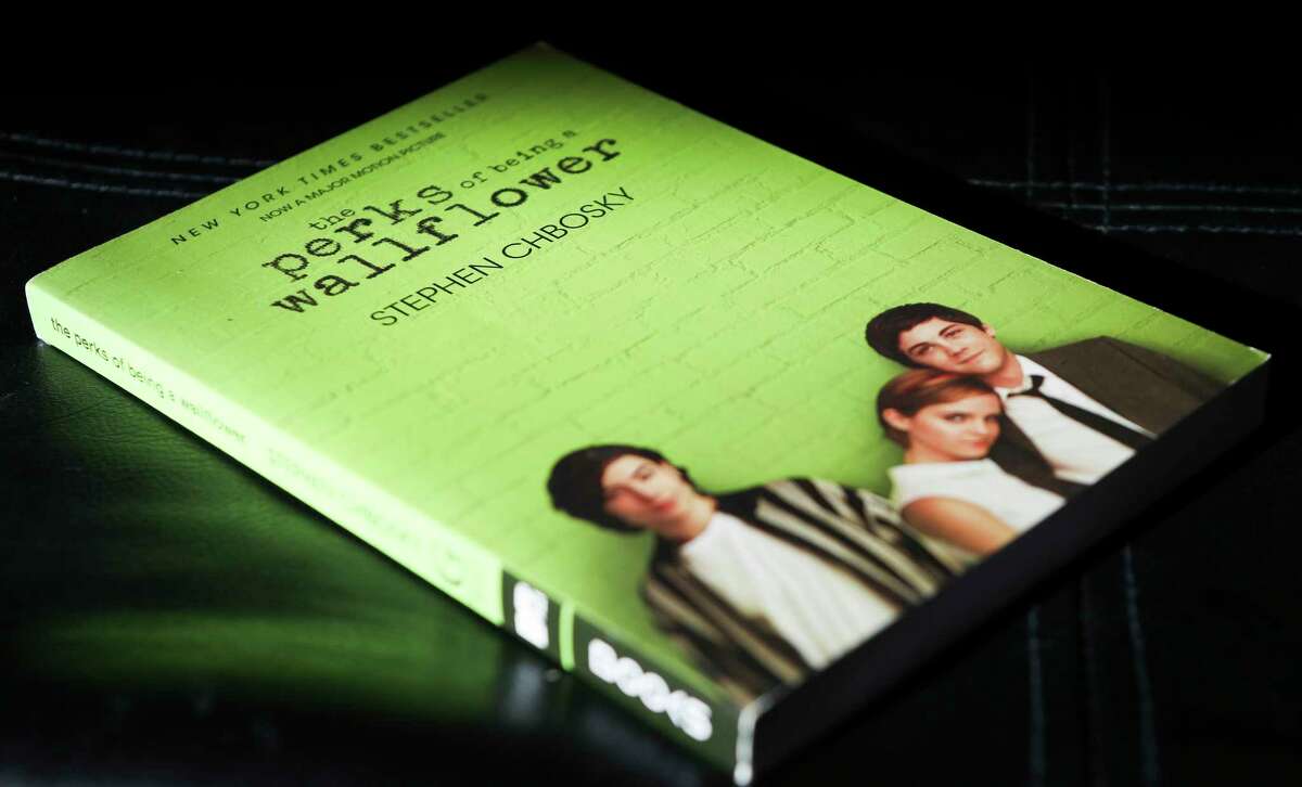 A copy of the New York Times bestselling novel “The Perks of Being a Wallflower” by Stephen Chbosky. The Conroe Independent School District board again plans to revise its policy regarding controversial books after newly seated trustee Misty Odenweller requested to be a member of the committee to review the material.