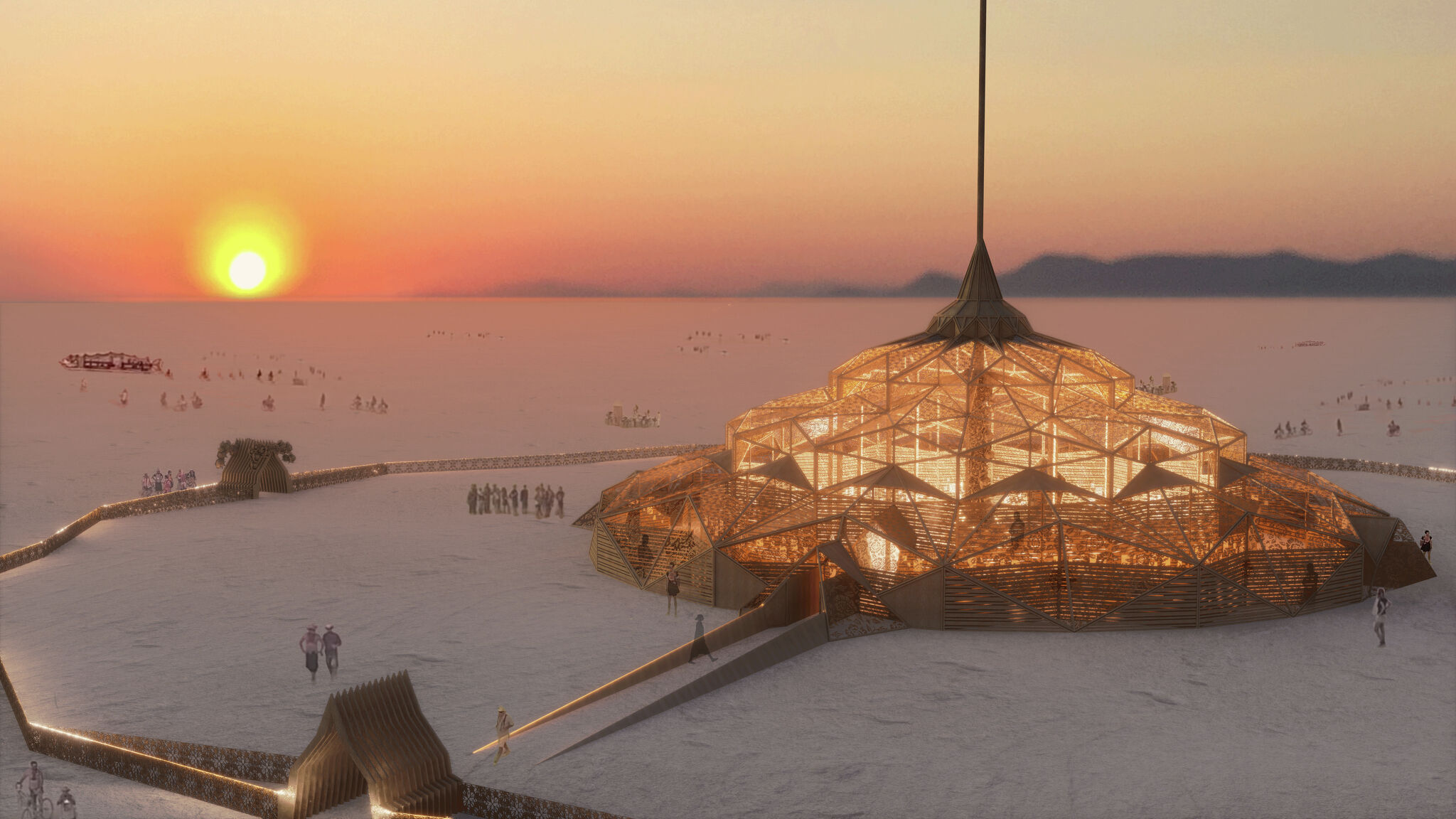 Burning Man Reveals Design Of The Temple Trendradars