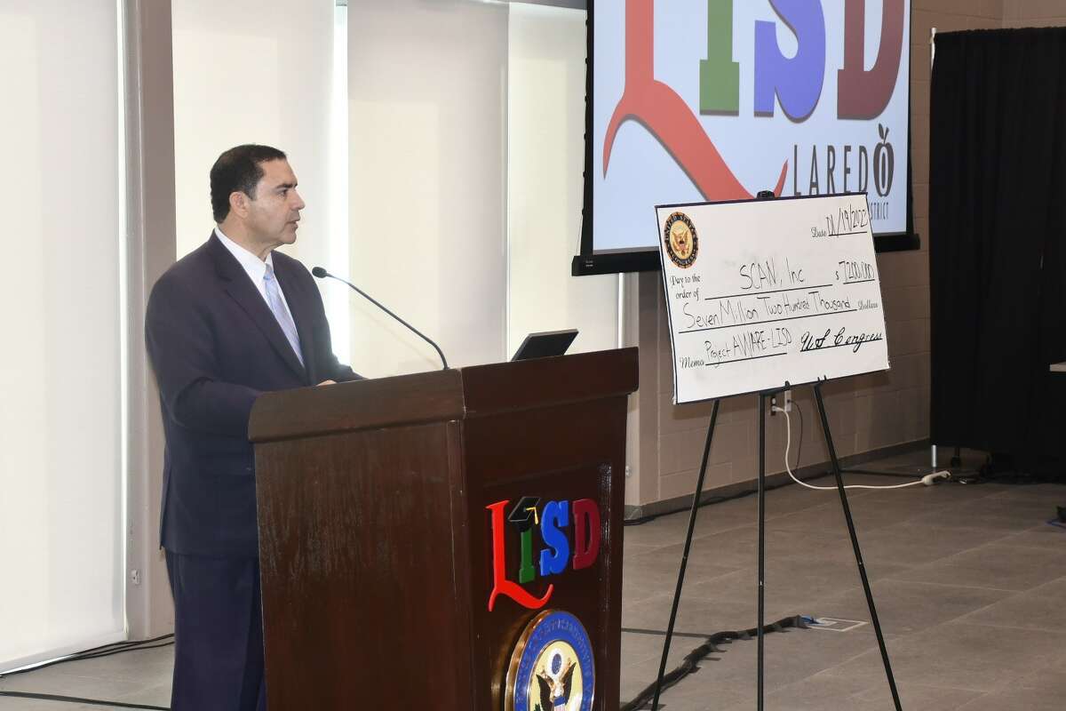 Rep. Henry Cuellar announced $7.2 million in funds would be coming to Serving Children and Adults in Need and the Laredo Independent School District Thursday for mental health services through the SCAN-LISD Advancing Wellness and Resiliency in Education project.