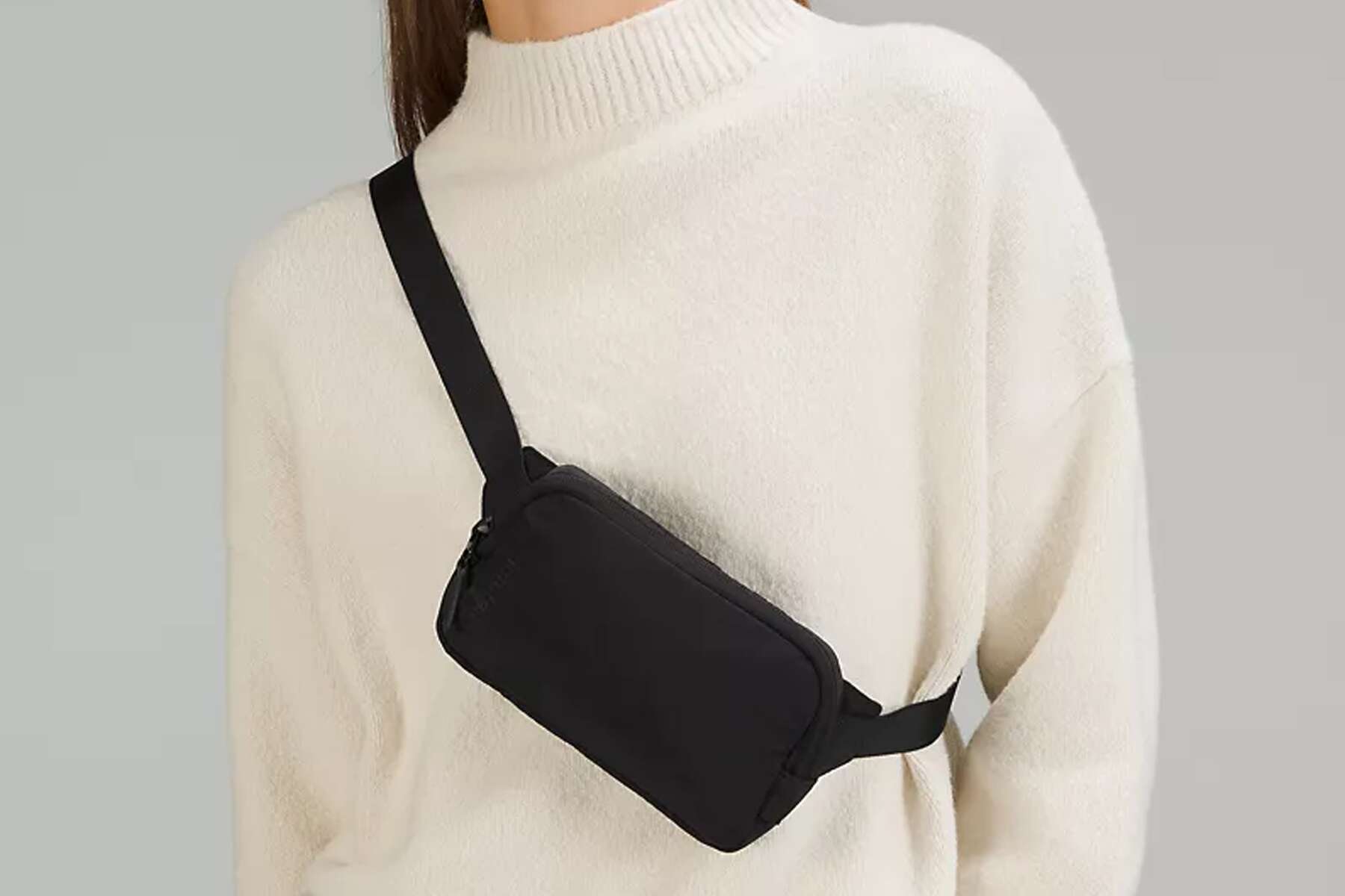 Lululemon Mini Belt Bag - Black/Neutral