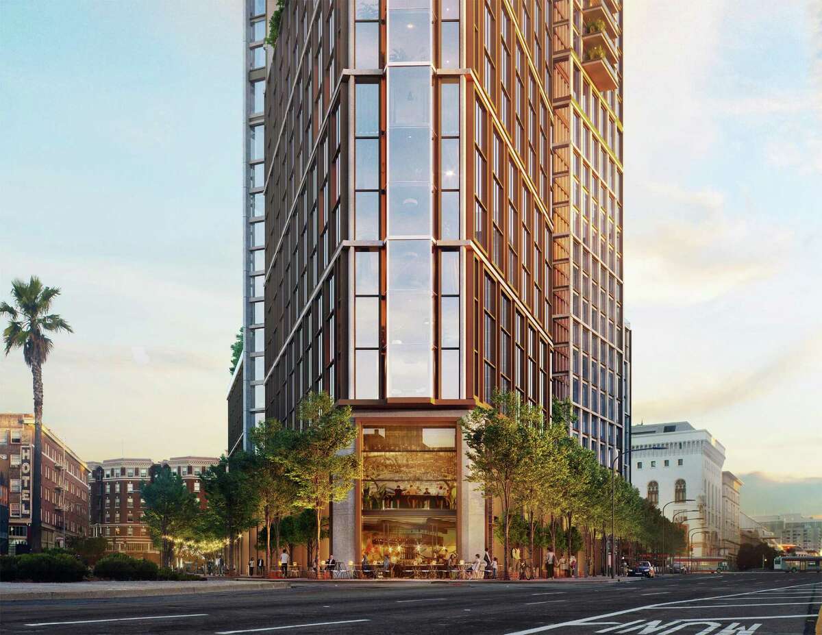 A rendering of the proposed 10 South Van Ness project that was presented to the San Francisco Planning Commission in January 2019.