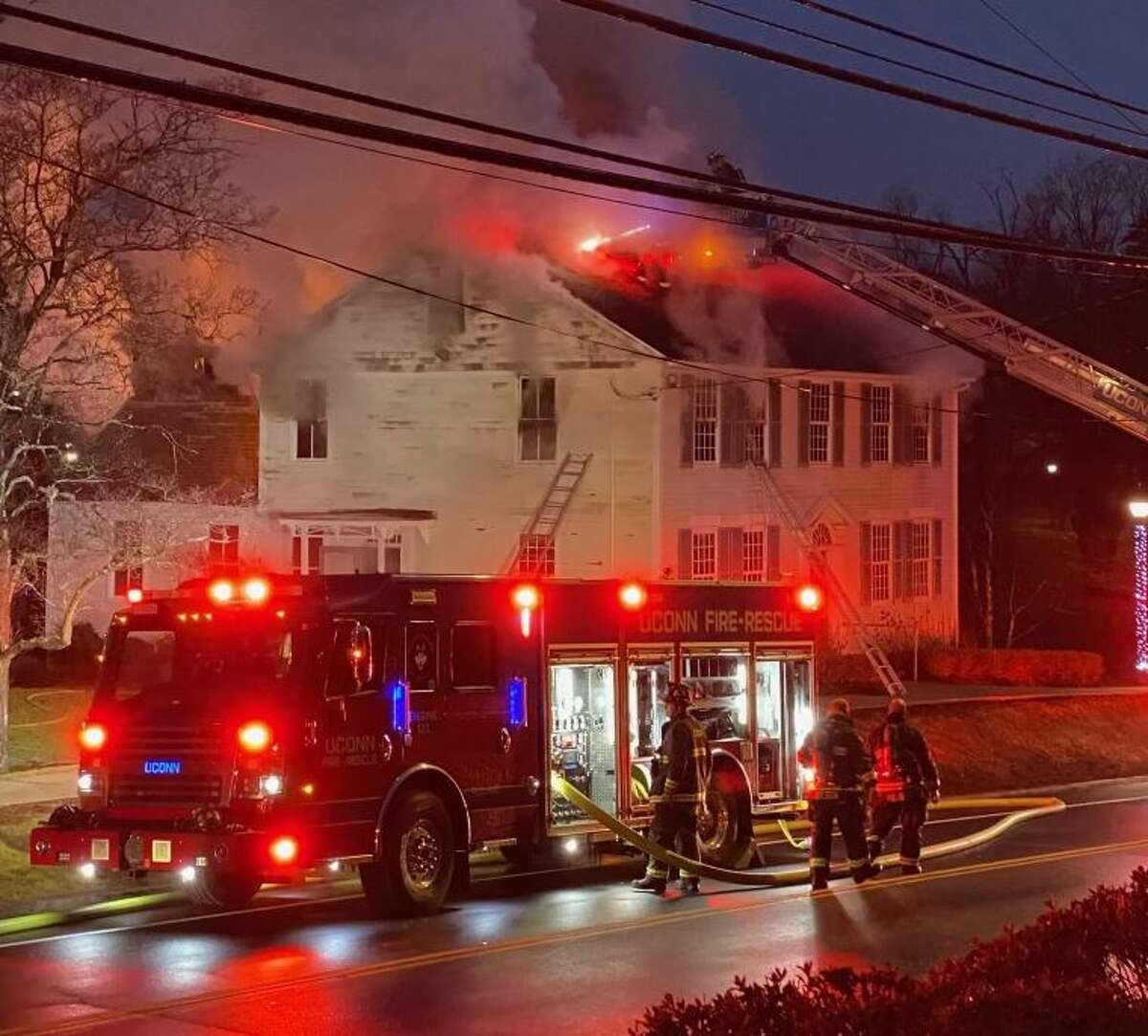 Official: Fire damages historic house on UConn campus in Storrs