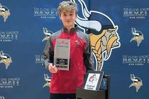 Benzie Central robotics student takes home Excellence Award