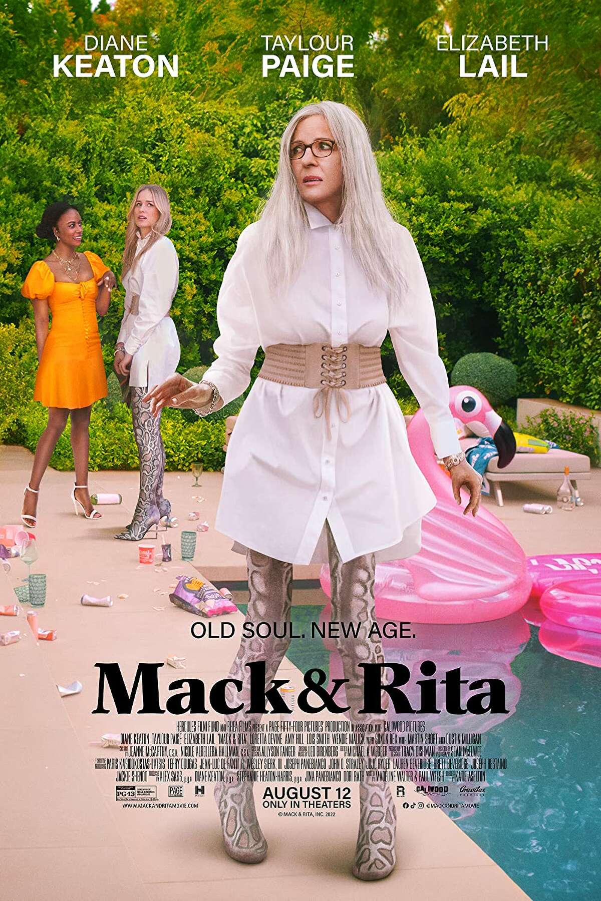 "Mack & Rita" will be screened at Gunn Memorial Library as part of the library's Monday Movie Matinees on Feb. 13 at 1 p.m.
