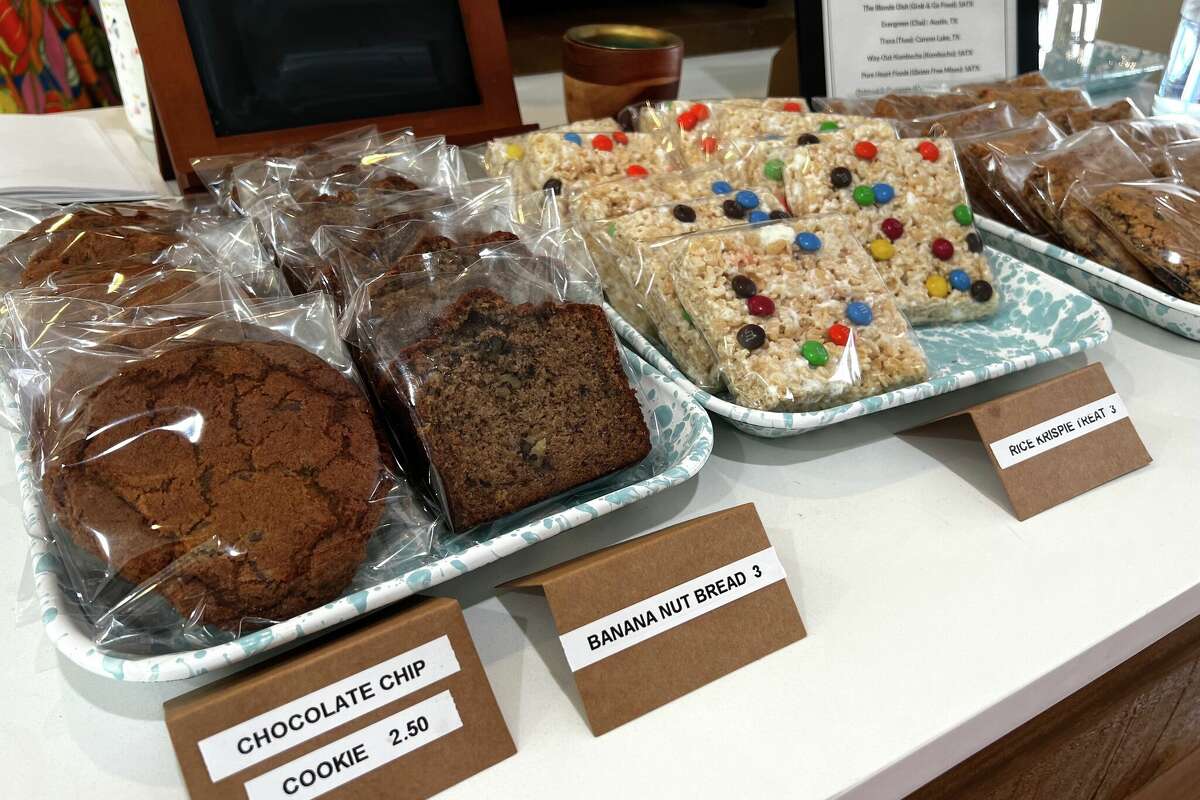 Baked goods at Rose Hip Market.