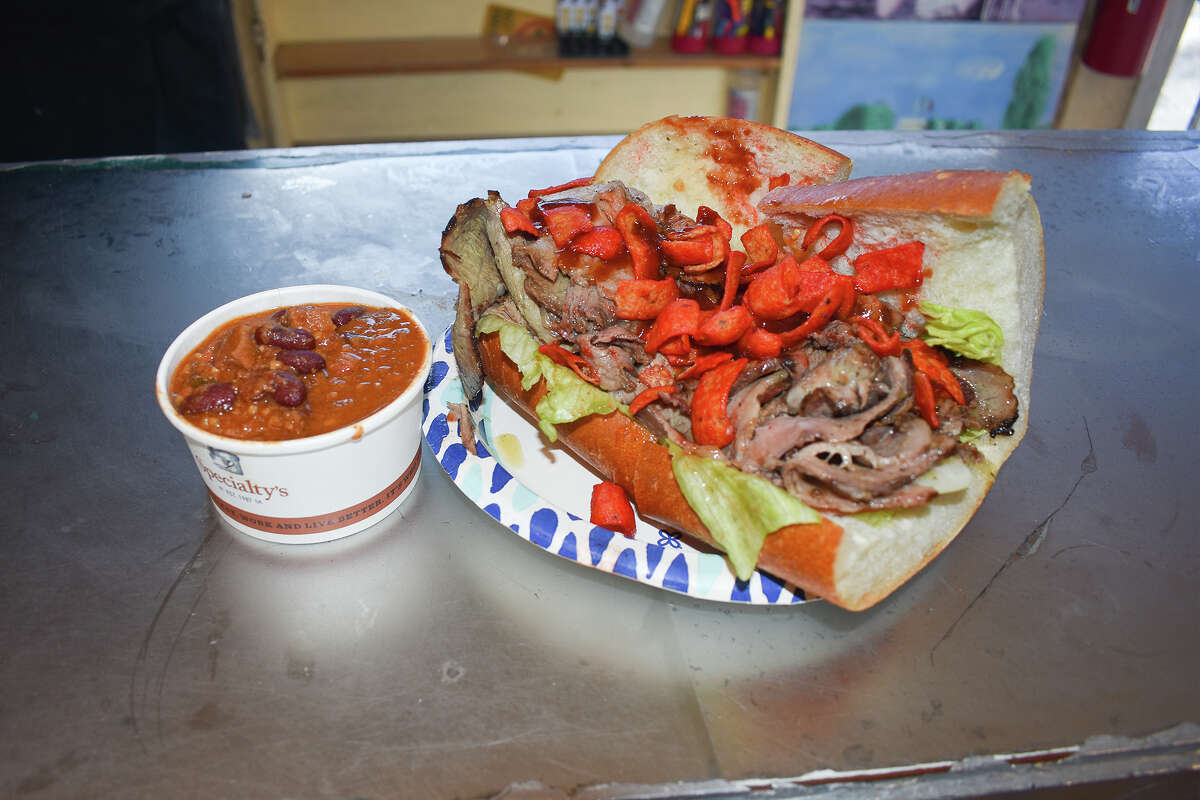 Bring your appetite (or some friends): The tri-tip sandwich from Prunedale Market & Deli is California's best according to Yelp.