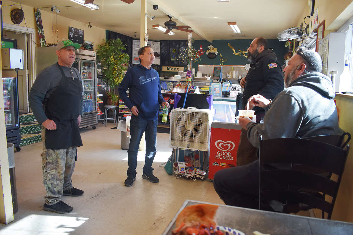 Martin Muñoz, owner of Prunedale Market & Deli often steps out from behind the counter and swaps stories with customers. 