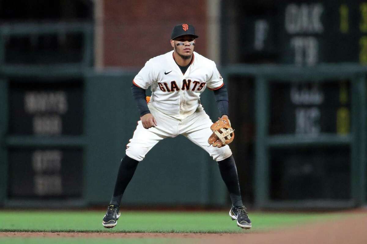 April 30 2022 San Francisco CA, U.S.A. San Francisco shortstop