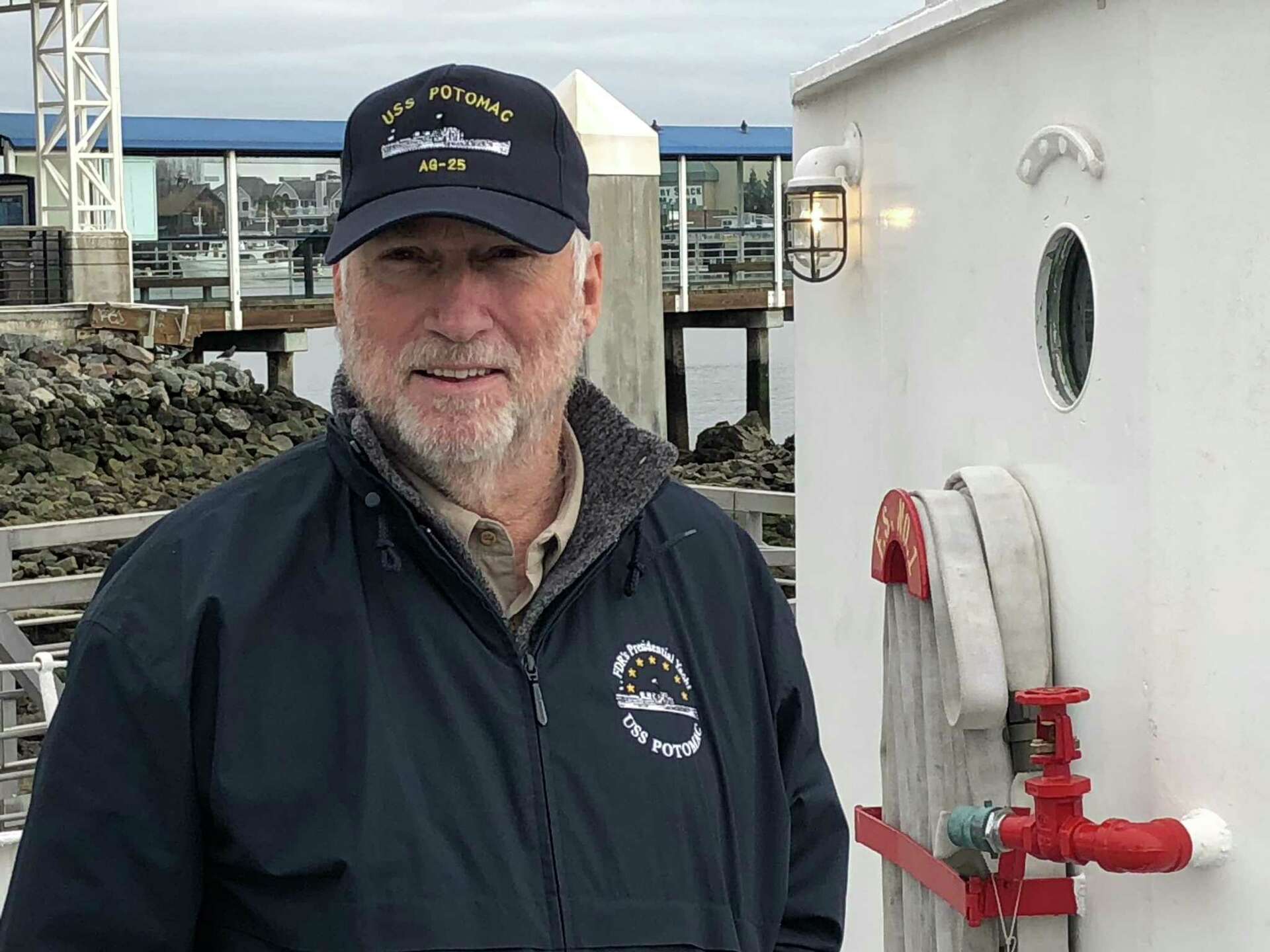 History is present: FDR’s floating White House bobs in the waters off ...