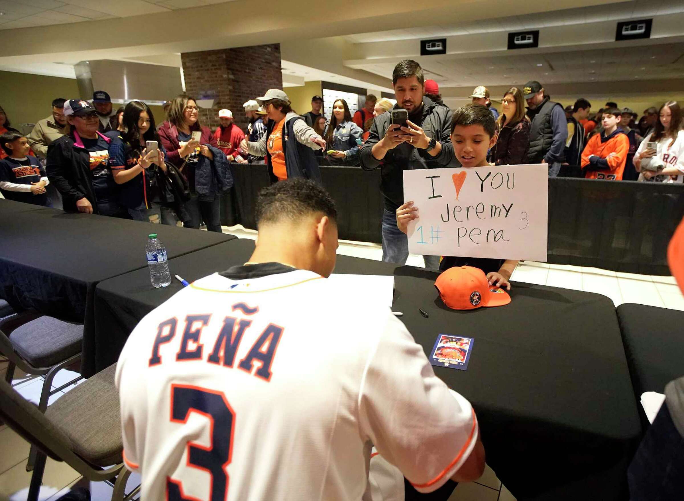 Official mlb houston astros jeremy pena we have jersey shirt