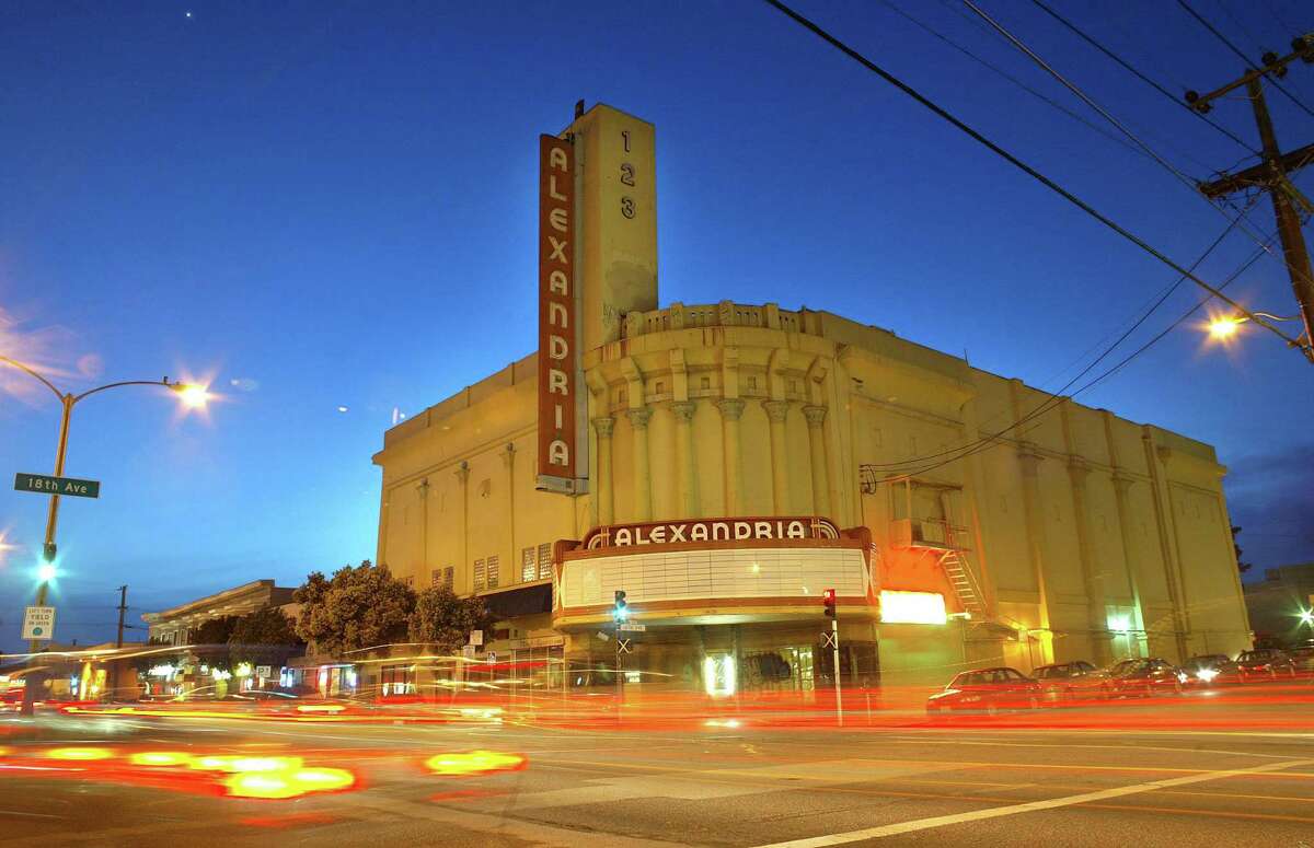 The recently closed Alexandria Theater sits idle along Geary and 18th streets in April, 2004.