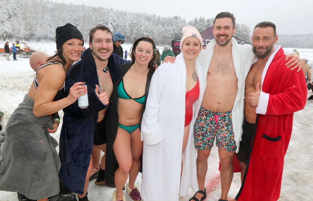 Were you Seen at the Polar Plunge, sponsored by The Knights of Columbus 14164 at Our Lady of Victory Church, to benefit the Food Pantry at Our Lady of the Snow, on Saturday, January 21, 2023 at Grafton Lakes State Park in Grafton?