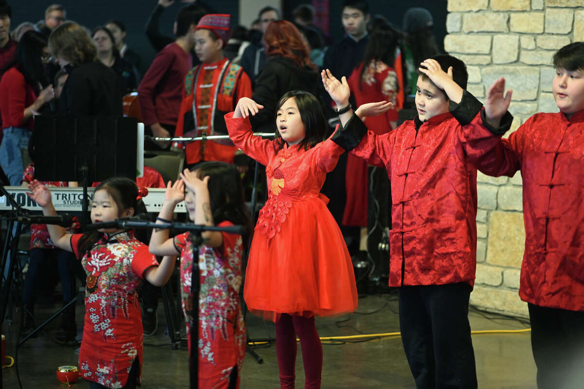 Lunar New Year celebration took place from 2 to 6 p.m. on Saturday at Dow Diamond. 