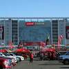 Santa Clara, United States. 29th Aug, 2021. San Francisco 49ers fans scream  in the first half against the Las Vegas Raiders at Levi's Stadium in Santa  Clara, Califiornia on Sunday, August 29