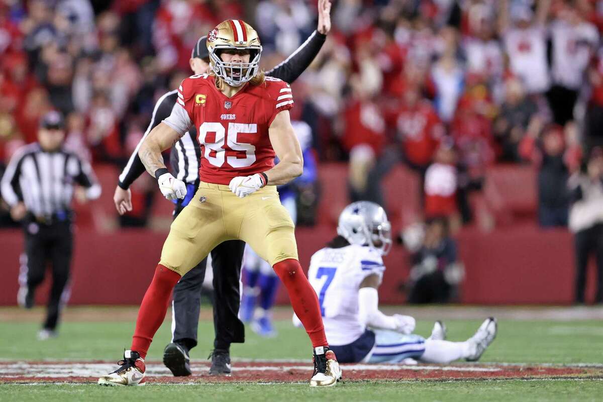 George Kittle, San Francisco 49ers, NFL, american football, tight end,  George Krieger Kittle, HD wallpaper