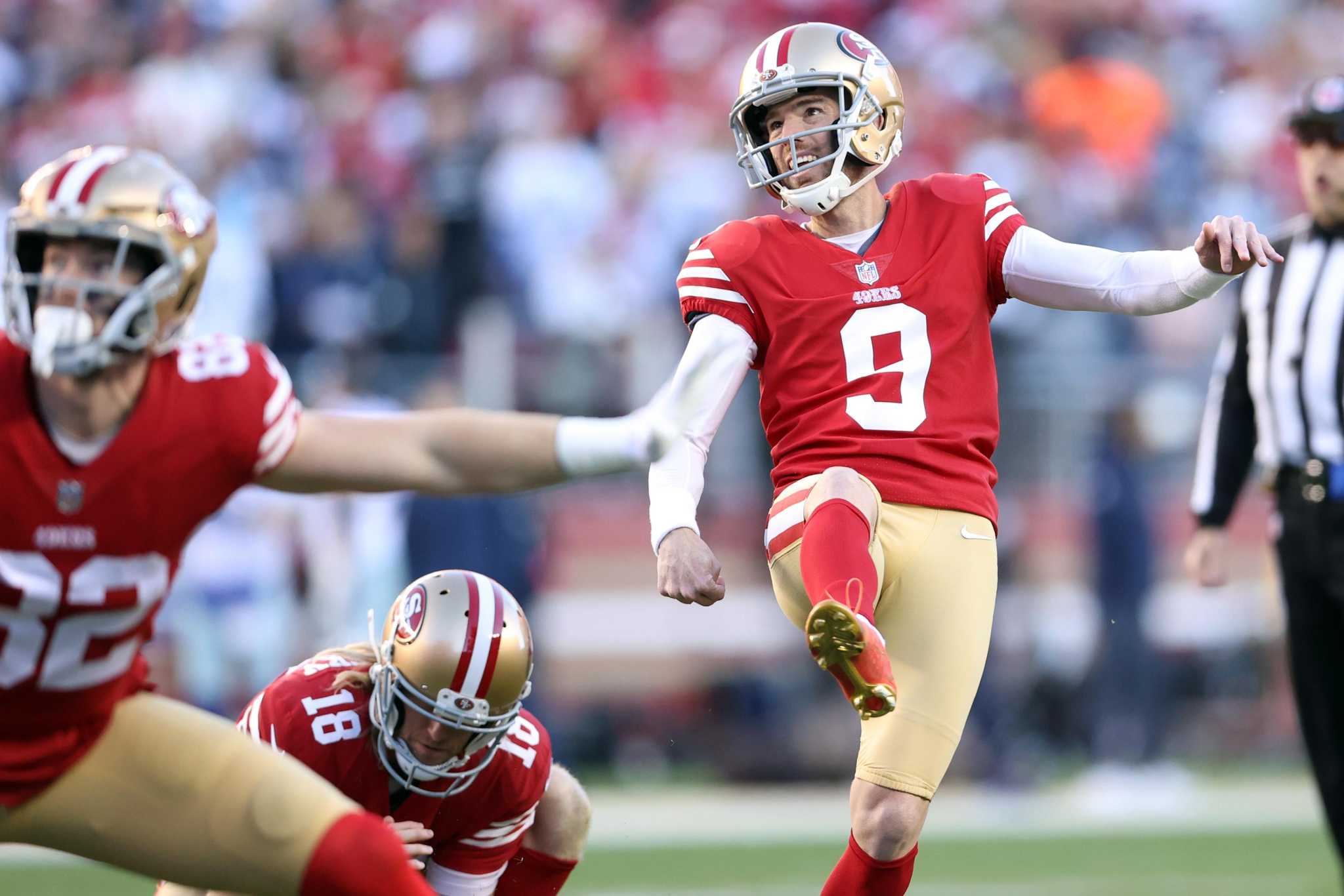 49ers kicker Robbie Gould's secret to staying perfect? 'I just
