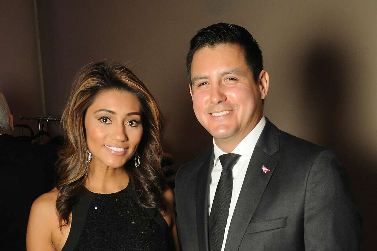 Rita Garcia and her husband, Sergio Selvera, welcomed their first child on Saturday. 