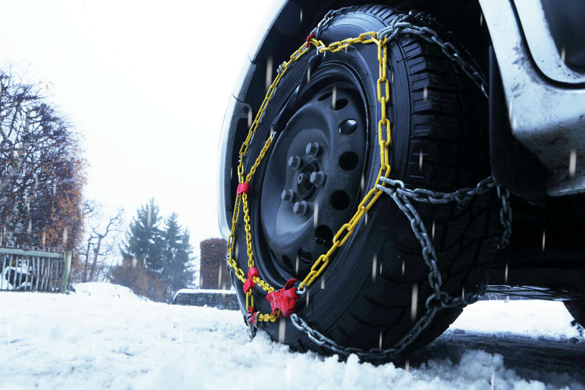 You should "always" carry chains amid winter driving conditions, according to Caltrans.