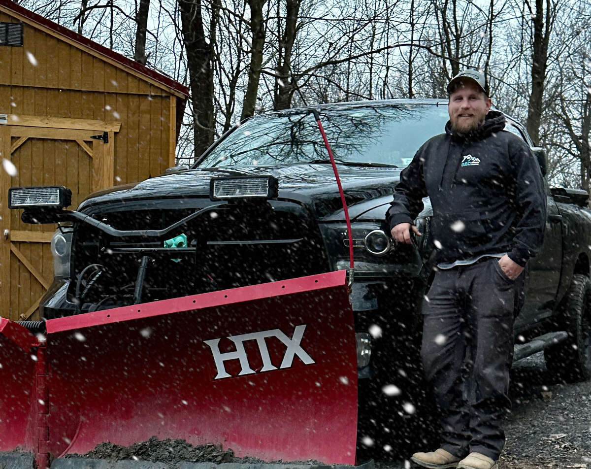 Plowing driveways during upstate New York winters is tough work, but someone has to do it. In some parts of Ulster County, that someone is  David Ellsworth.