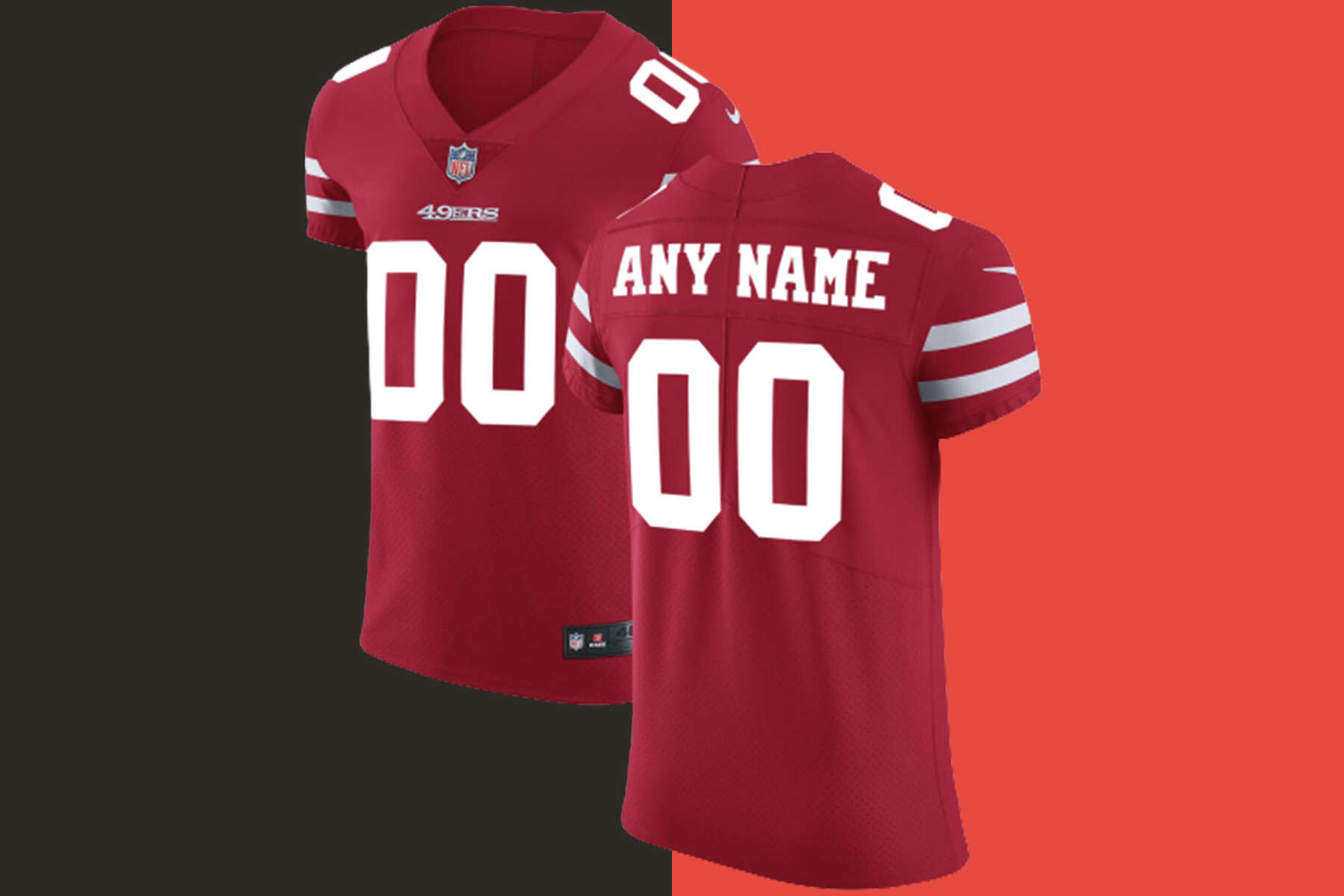 San Francisco 49ers Vapor Untouchable Custom Elite Jersey - Scarlet Custom  Jerseys Nfl - Bluefink