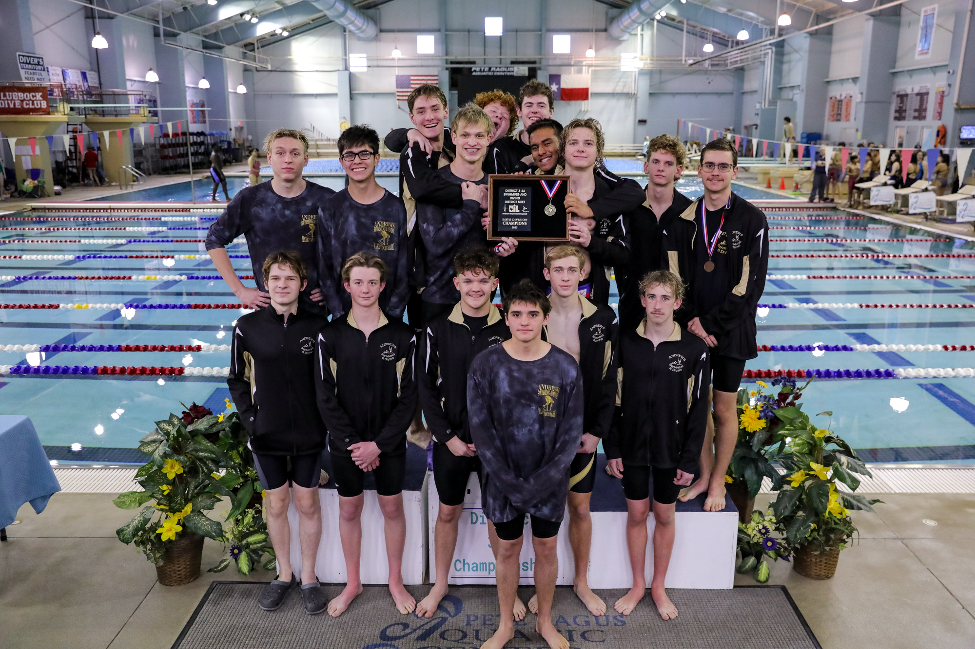 HS AQUATICS Andrews boys win inaugural Class 4A state championship