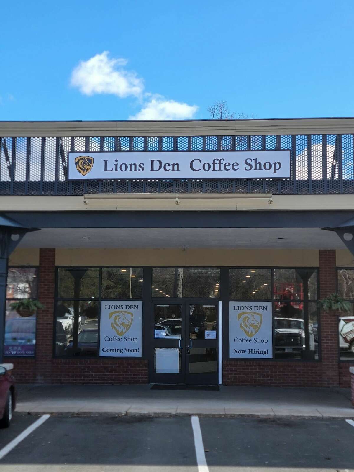 Lions Den Coffee Shop opened its second location in Simsbury, CT January 2023.