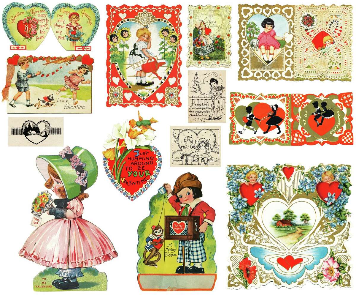 One of Donna Liquori's loves is collecting antique valentines.