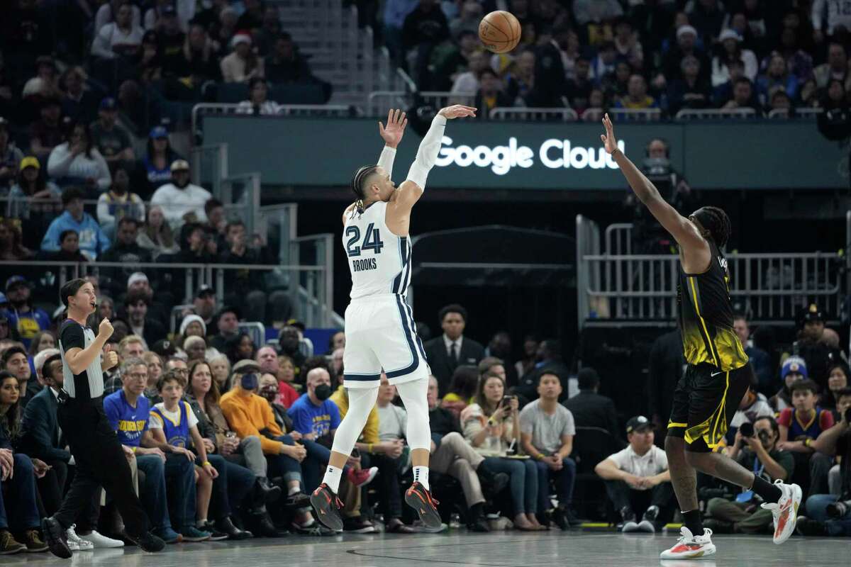 Dillon Brooks and Memphis take on Kevon Looney and the Warriors at Chase Center at 7 p.m. Wednesday (NBCSBA, ESPN/95.7).