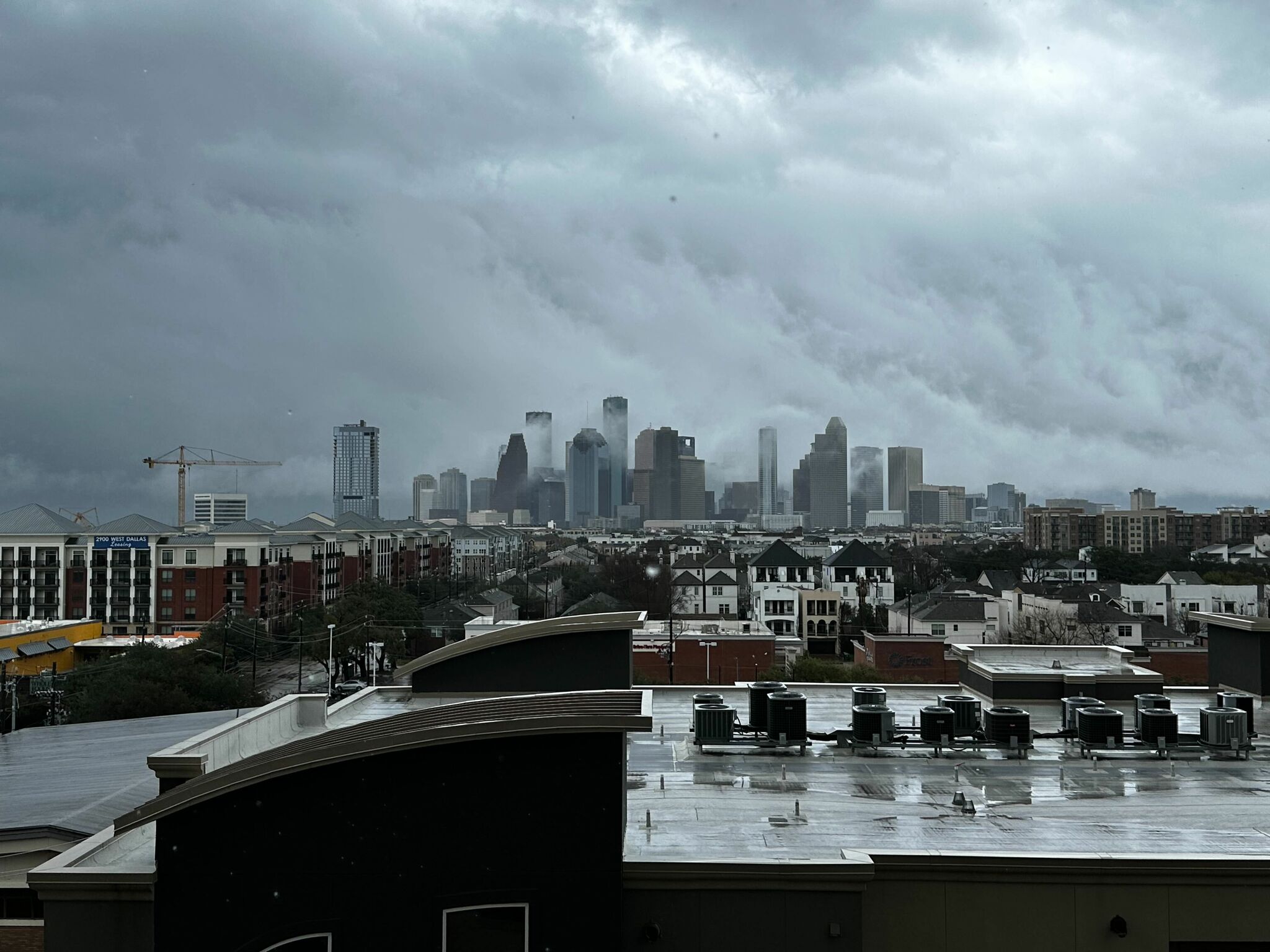 A tornado in the Houston area left thousands without power on Wednesday