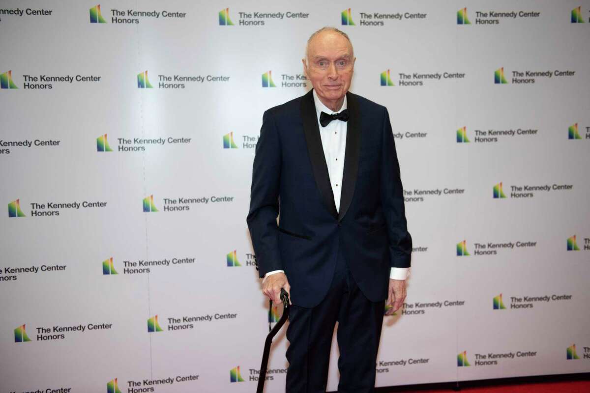 FILE - Lloyd Morrisett appears at the State Department for the Kennedy Center Honors State Department Dinner on Saturday, Dec. 7, 2019, in Washington. Morrisett, the co-creator of the beloved children's education TV series “Sesame Street,” which uses empathy and fuzzy monsters like Abby Cadabby, Elmo and Cookie Monster to charm and teach generations around the world, has died. He was 93. Morrisett’s death was announced Tuesday by Sesame Workshop, the nonprofit he helped establish under the name the Children’s Television Workshop.