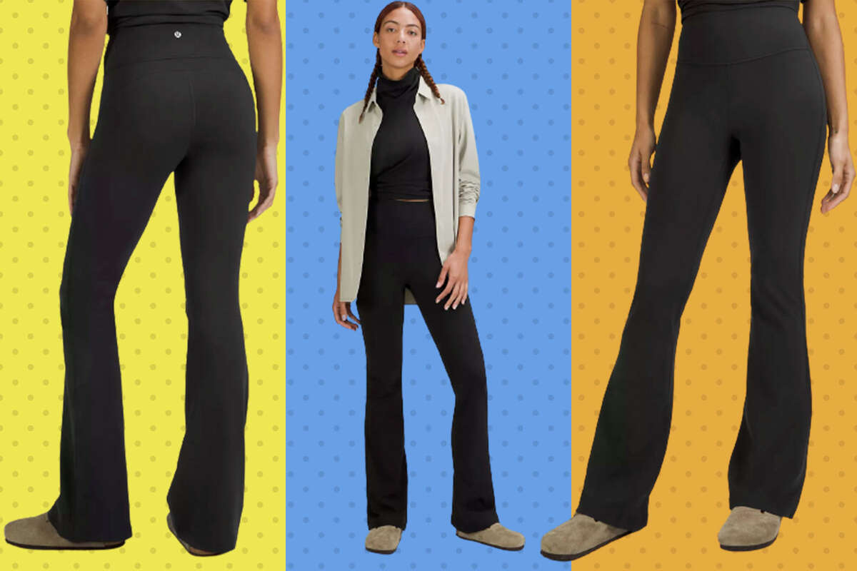 Get your grove on with the Groove Super-High-Rise Flared Pant from Lululemon