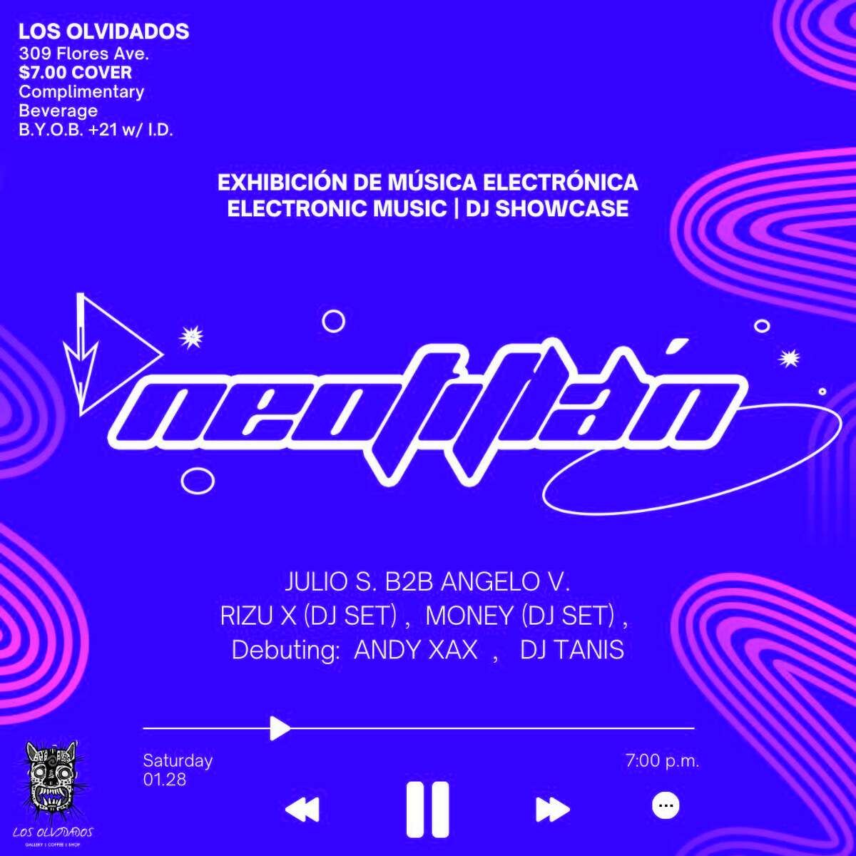 Los Olividados will be the center of Laredo's electronic music scene Saturday night, as the downtown venue hosts electronic music showcase NEOTITLÁN.