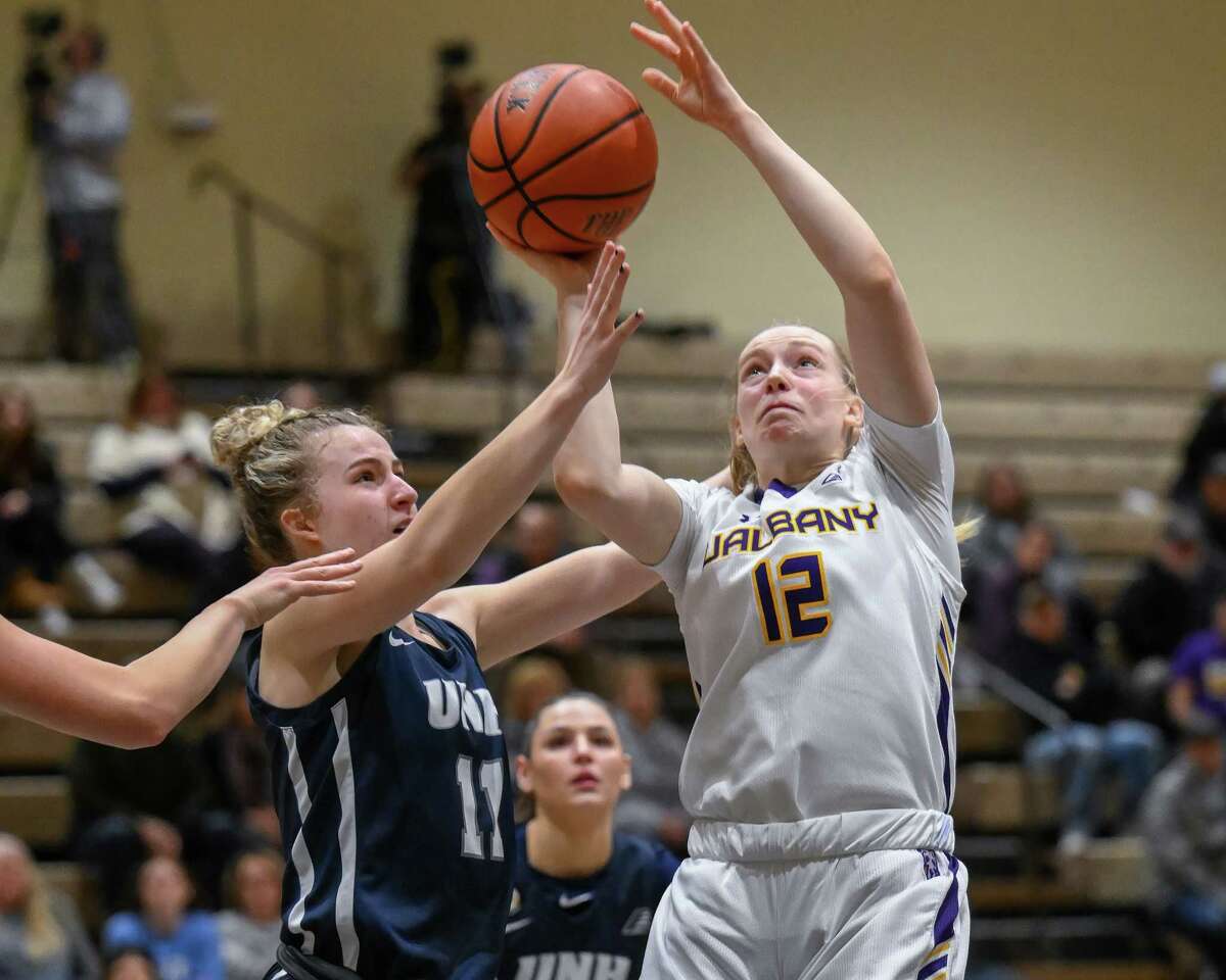 UAlbany sophomore Freja Werth has averaged 6.8 points per game this season, fifth on the team.
