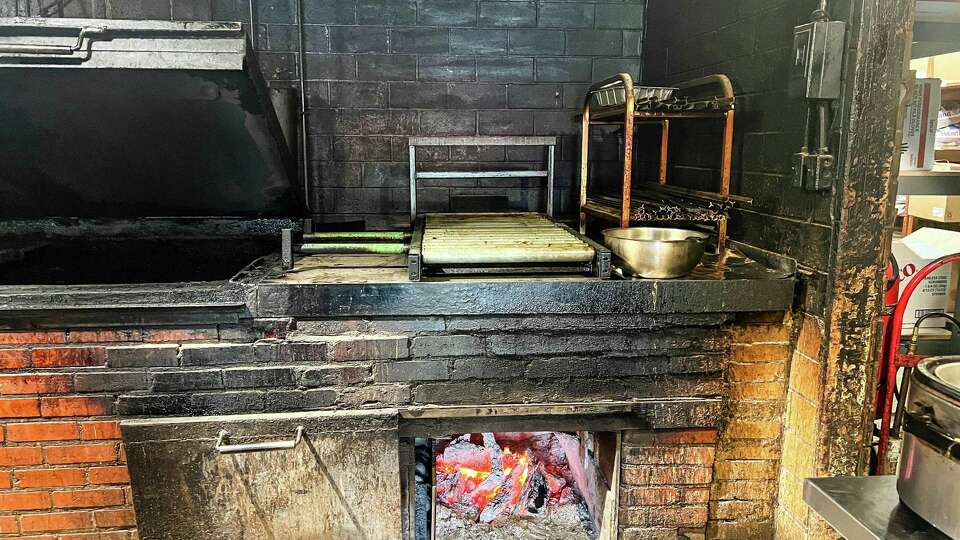 Offset brick pit at Black's Barbecue, Lockhart