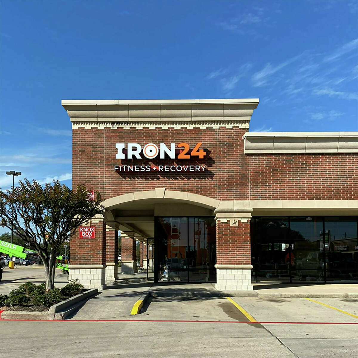 The newly opened Iron 24 gym in the Conroe Shopping Center. The gym is one of many to come in the Houston area.
