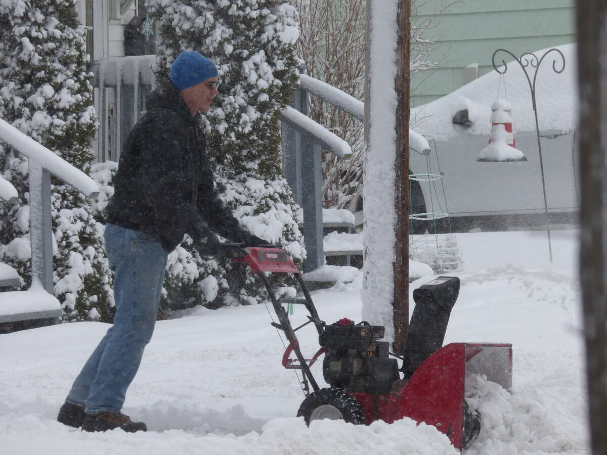Manistee residents last had several inches of snow to clear on Jan. 26. A winter weather advisory has been issued for Manistee County for Feb. 16.